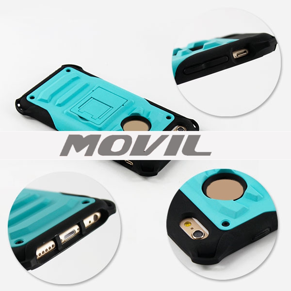 NP-2145 Combinación tpu   pc funda para Apple iPhone 6 -1